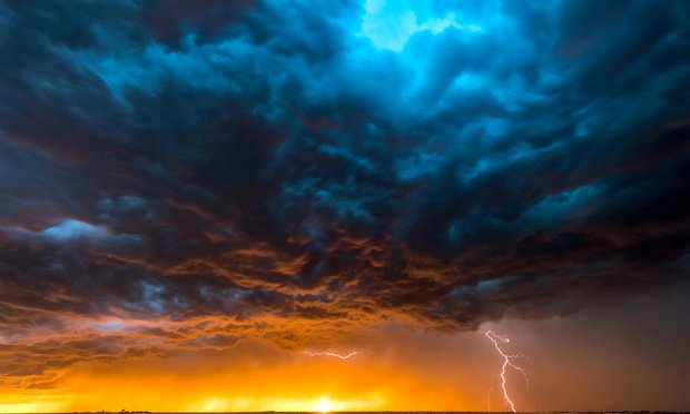 A single supercell thunderstorm, which traveled some 550 miles, was responsible for the most severe tornadoes. (Credit: cherylvb/Adobe Stock)