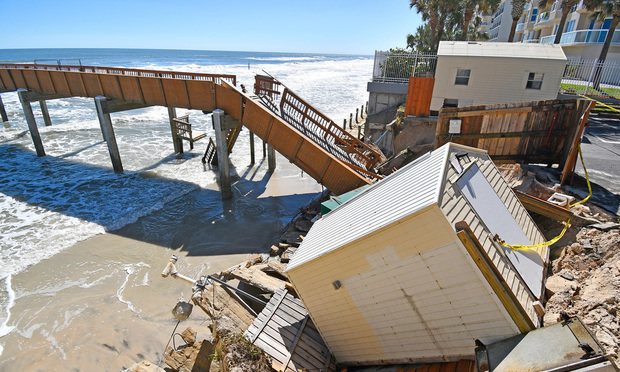 Damage from Hurricane Ian