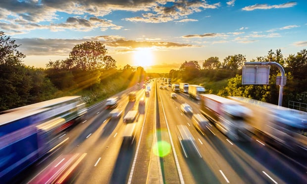 Rush hour traffic