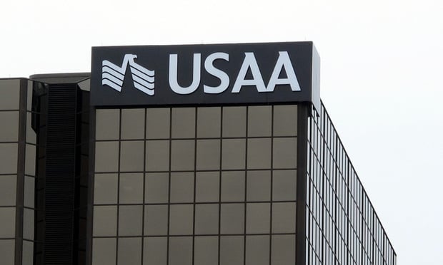 USAA sign