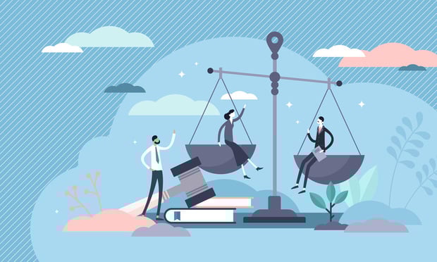 These market trends were pulled from a survey by Ames & Gough of the top 10 legal professional liability carriers, which combined cover 80% of the Am Law 100. (Credit: VectorMine/Adobe Stock)