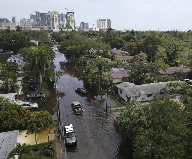 The projections are based on an updated precipitation model that includes climate-driven changes in heavy rainfall events, which had previously been unaccounted for in the National Oceanic and Atmospheric Administration's (NOAA) Atlas 14 precipitation frequency data tool. Credit: Rebecca Blackwell/AP