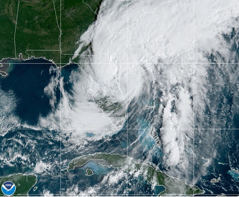 Last year alone, the Sunshine State experienced weather-related disaster damages that, according to the National Oceanic and Atmospheric Administration's annual U.S. Climate Assessment, ran up an astounding tab of some $116 billion. That's the most expensive year for Florida ever, and the state comes in second only behind Texas in terms of the price tag of recuperating from such natural disasters. Credit: CIRA/NOAA