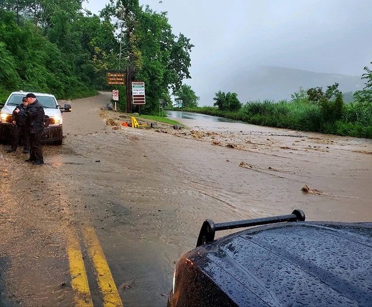 Flood waters in New York overran the Palisades Interstate Parkway. The flooding will likely hit eastern New York and Vermont hardest because those regions have had a lot of rain in recent weeks leaving soils saturated, according to Andrew Orrison, a forecaster with the U.S. Weather Prediction Center Credit: New York State Police. 