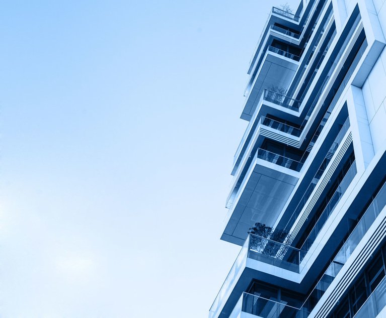 An apartment building