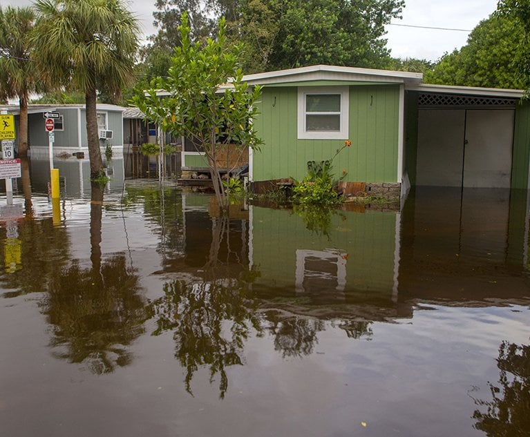 Although one of the main hurricane hazards is flooding caused by storm surge or heavy rains, the vast majority of properties there lack federal flood insurance, according to an analysis of Federal Emergency Management Agency data by reinsurance broker Gallagher Re. Credit: Juan Manuel Barrero Bueno/Bloomberg