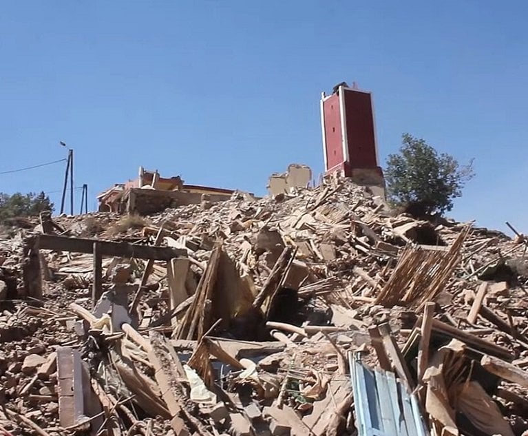 This image from Douar Agadir Jamaa, Tizi N'Test commune, Taroudant Province in south western Morocco provides a glimpse of the aftermath of the magnitude 6.8 earthquake that shook the country on Sept. 8, 2023. (Credit: alyaoum24/Wikipedia Commons)
