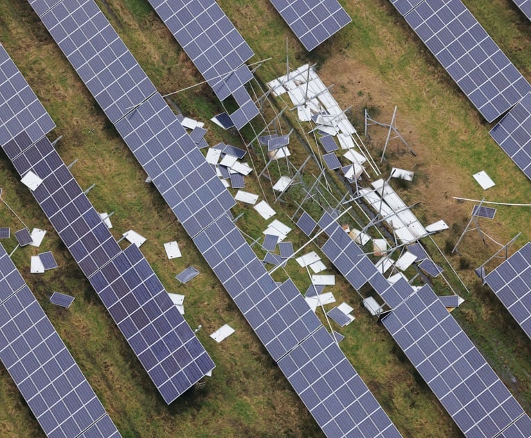 Wind can cause photovoltaic systems to move in unanticipated, complex ways — simultaneously bending and twisting. (Shutterstock.com was provided by Jon Ness, P.E.)