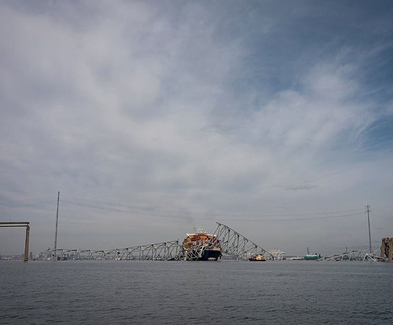According to Bloomberg News, the ship's owner could potentially minimize liability by utilizing an obscure 1851 law invoked by the owners of the Titanic to limit compensation after that vessel sank. Credit: Al Drago/Bloomberg