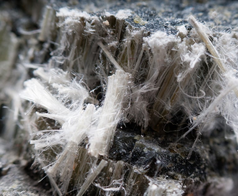 Chrysotile asbestos is found in products such as asbestos diaphragms, sheet gaskets, brake blocks, aftermarket automotive brakes/linings, other vehicle friction products and other gaskets, according to the Environmental Protection Agency. Credit: Shutterstock.com