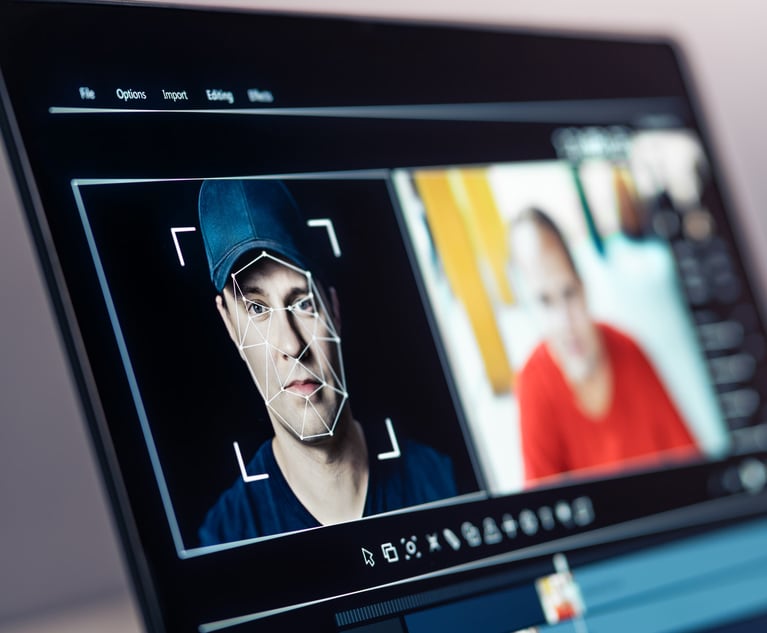 A screenshot of someone creating a deep fake video.