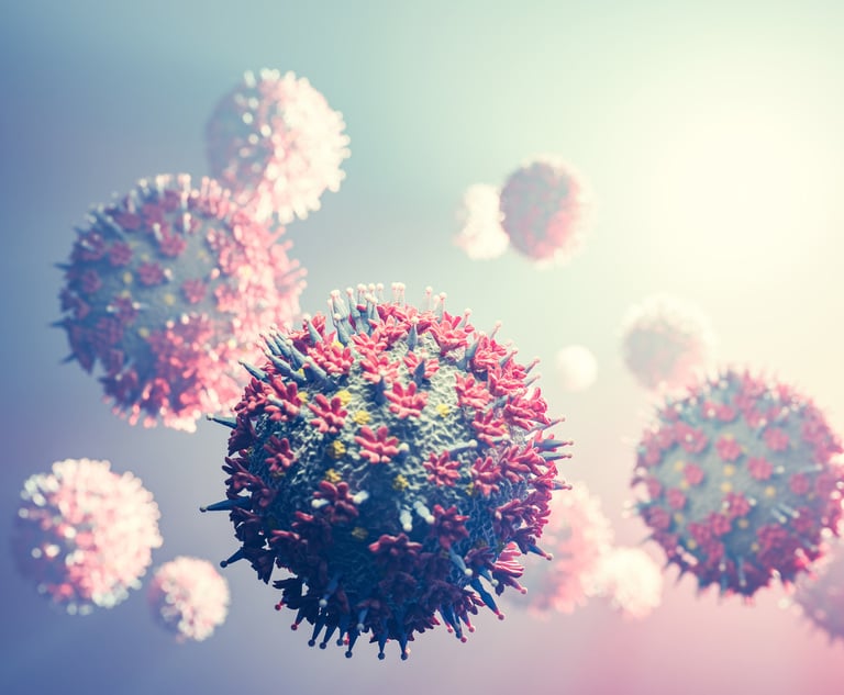 Coronavirus Covid-19 omicron mutation.