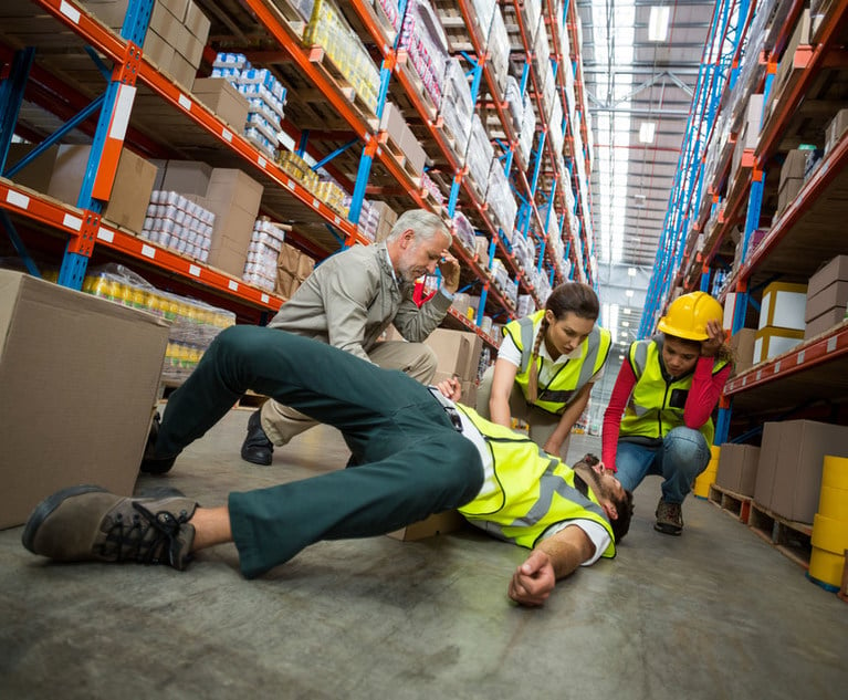 Injured Warehouse Worker