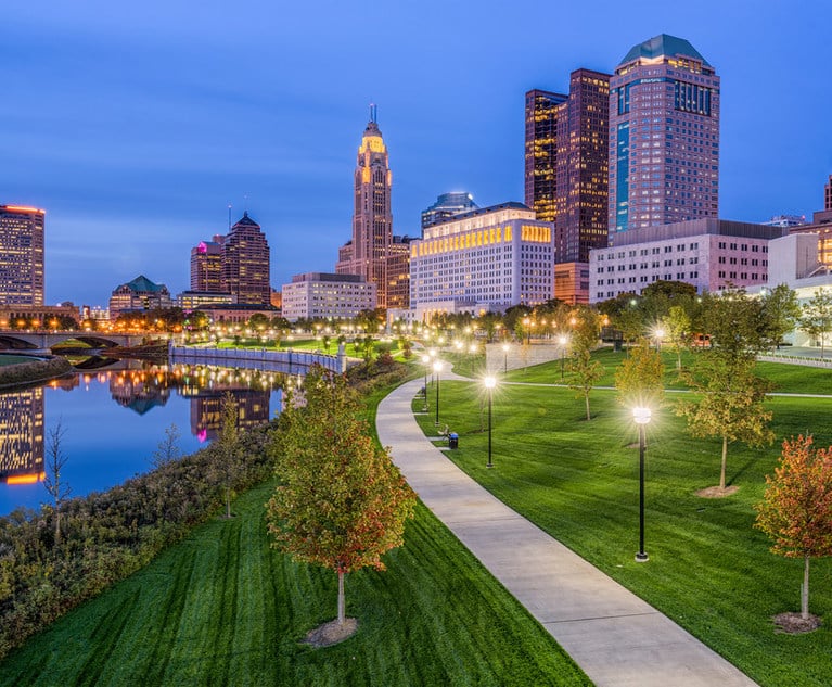 Downtown Columbus was one of the quickest urban areas to rebound from the pandemic, Axios reported. (Credit: Shutterstock)