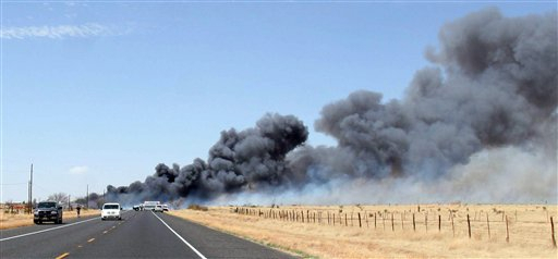 Texas Wildfire April 2011