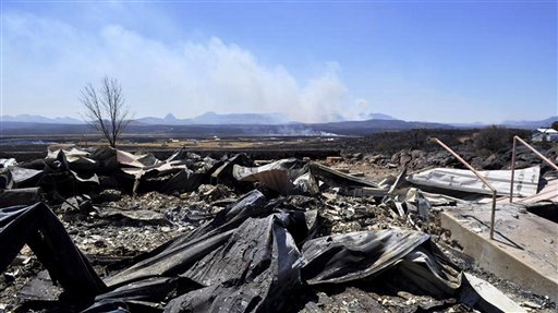 Texas Wildfire April 2011