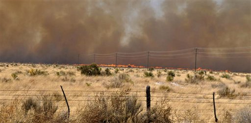 Texas Wildfire April 2011