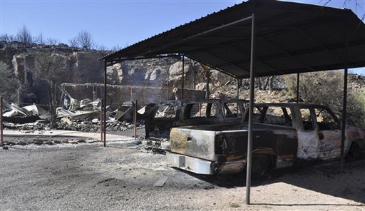 Texas Wildfire April 2011