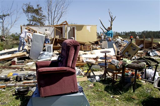 North Carolina Tornado Damage 2011