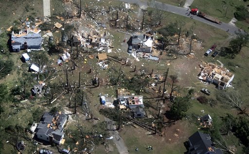 North Carolina Tornado Damage 2011