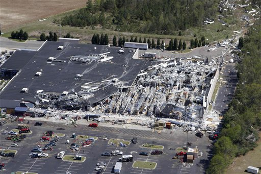 North Carolina Tornado Damage 2011