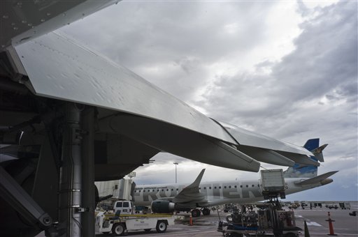 Hail Damage to Frontier Planes