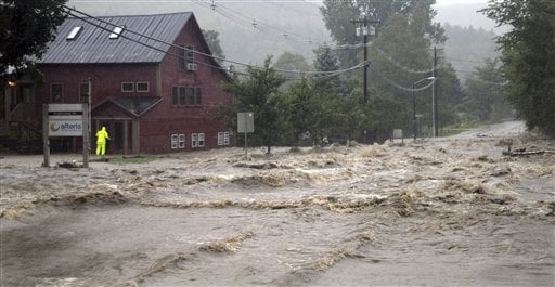 Hurricane Irene Damage