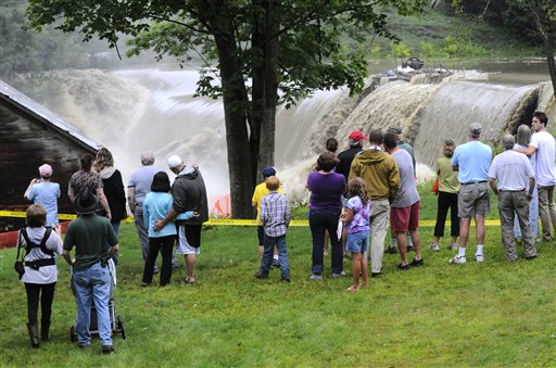 Hurricane Irene Damage