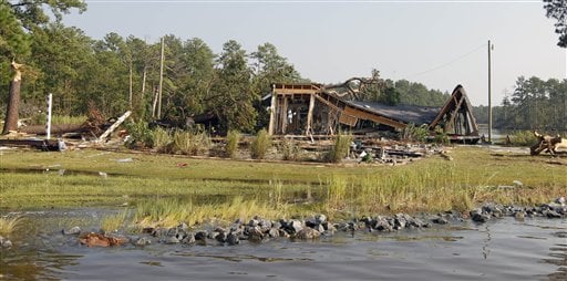 Hurricane Irene Damage