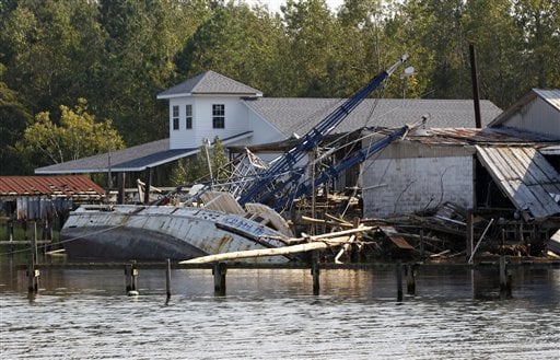 Hurricane Irene Damage