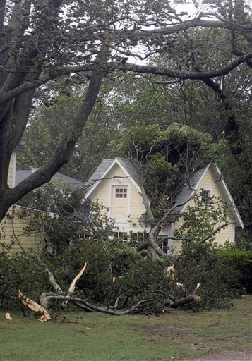 Hurricane Irene Damage