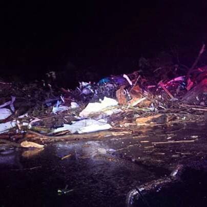 Rochelle tornado damage