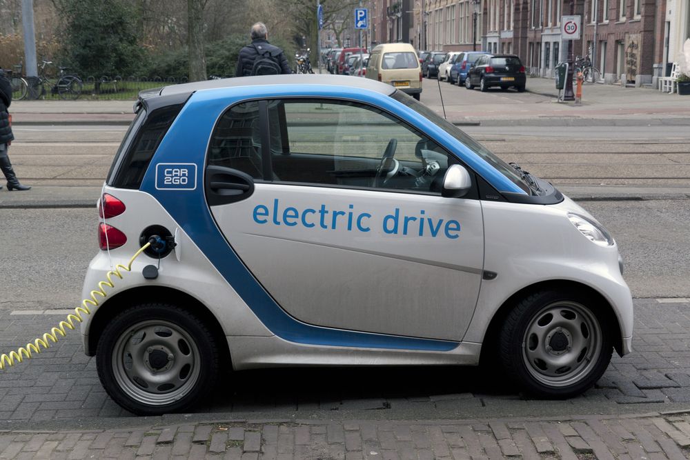 small electronic car