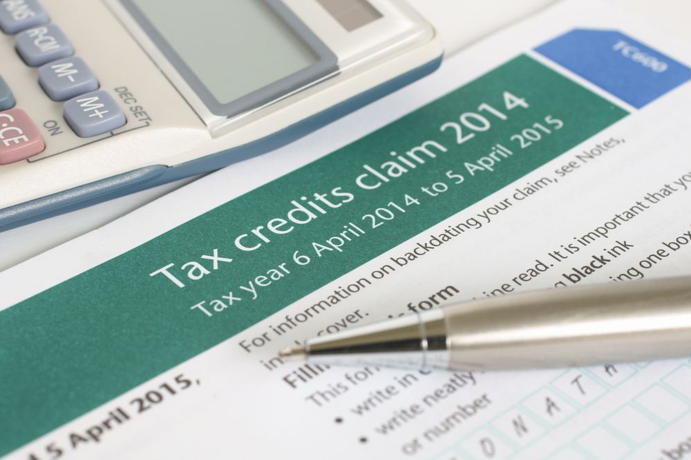 tax credits worksheet