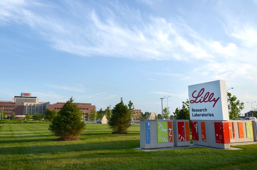 Lilly Research Laboratories headquarters in Indianapolis, Indiana