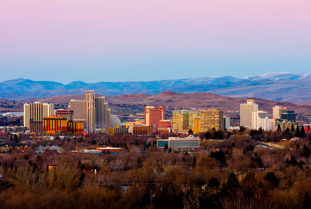 Reno, Nevada skyline