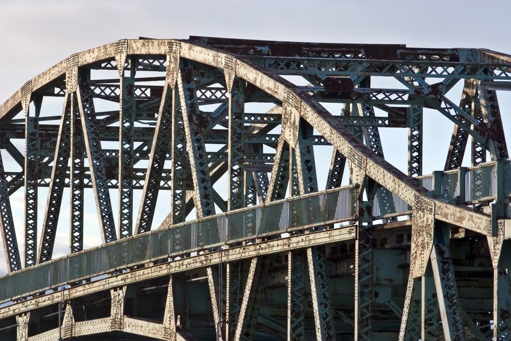 old truss bridge