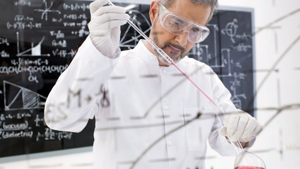 scientist working in a lab