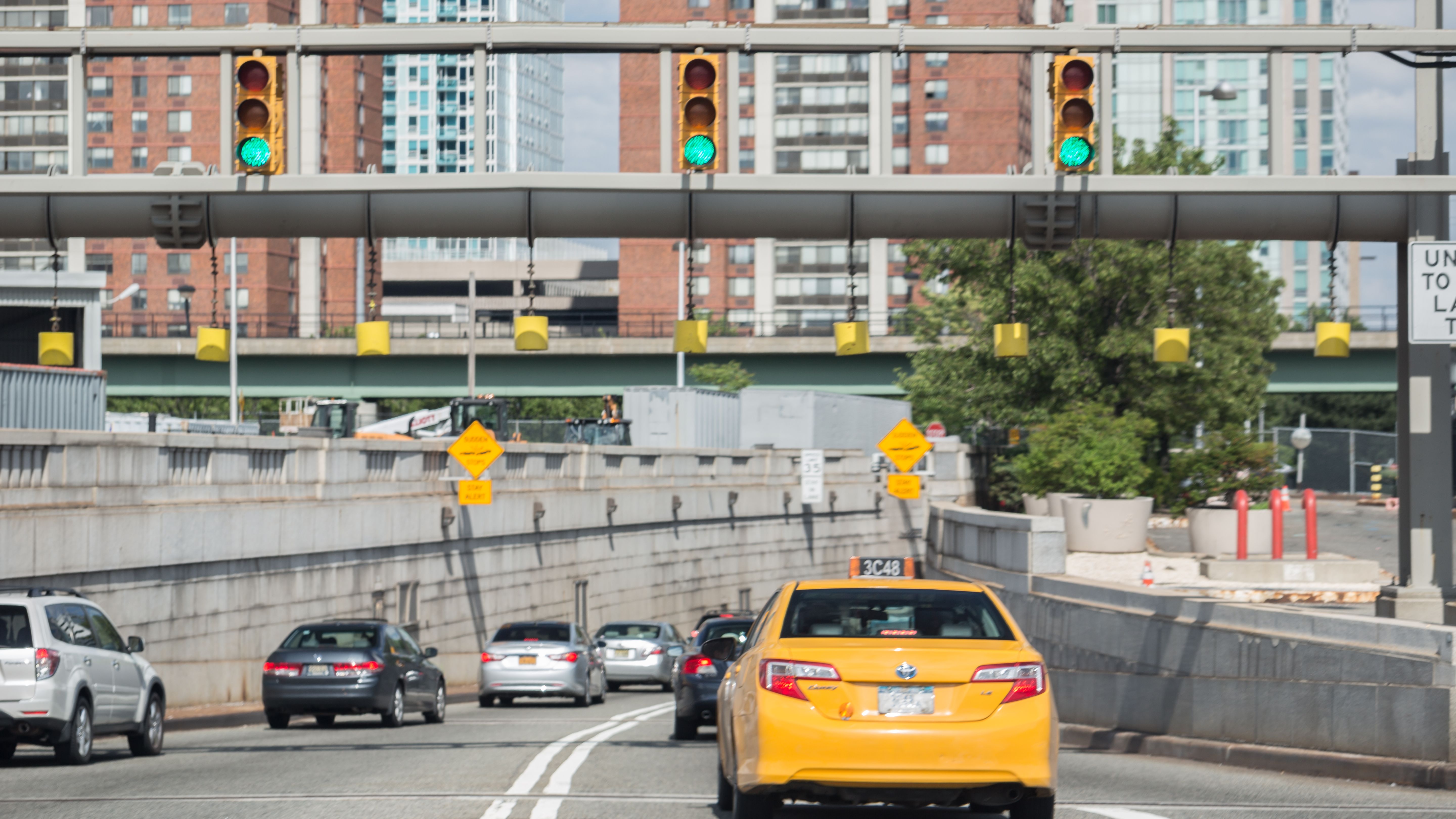 Entrance to Holland Tunnel