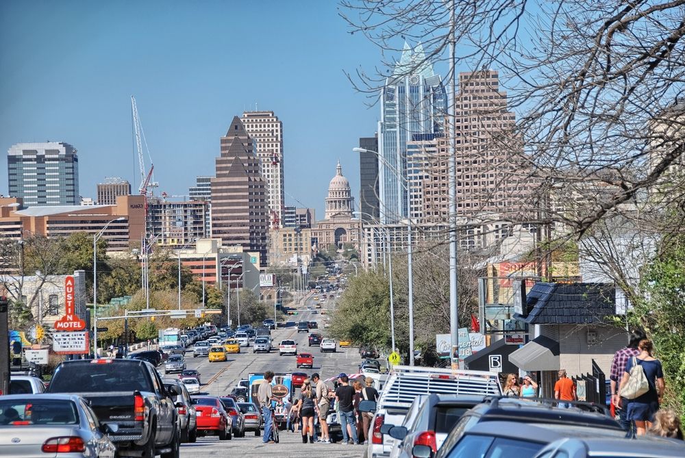 Traffic in Austin, Texas