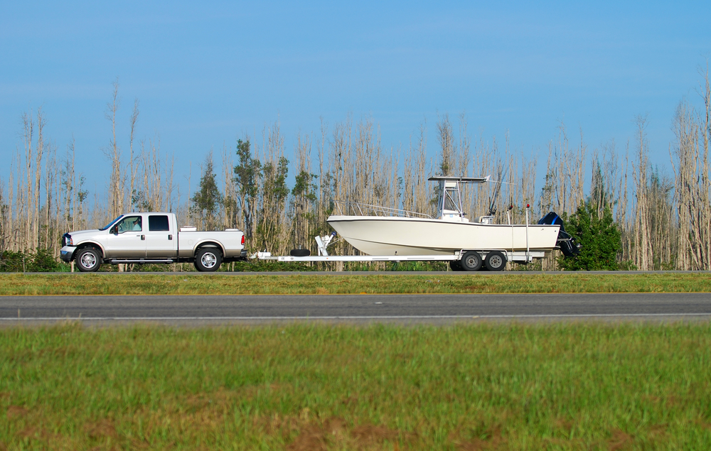 Pickup-towing-boat-on-trailer-shutterstock_5331601-Ivan Cholakov