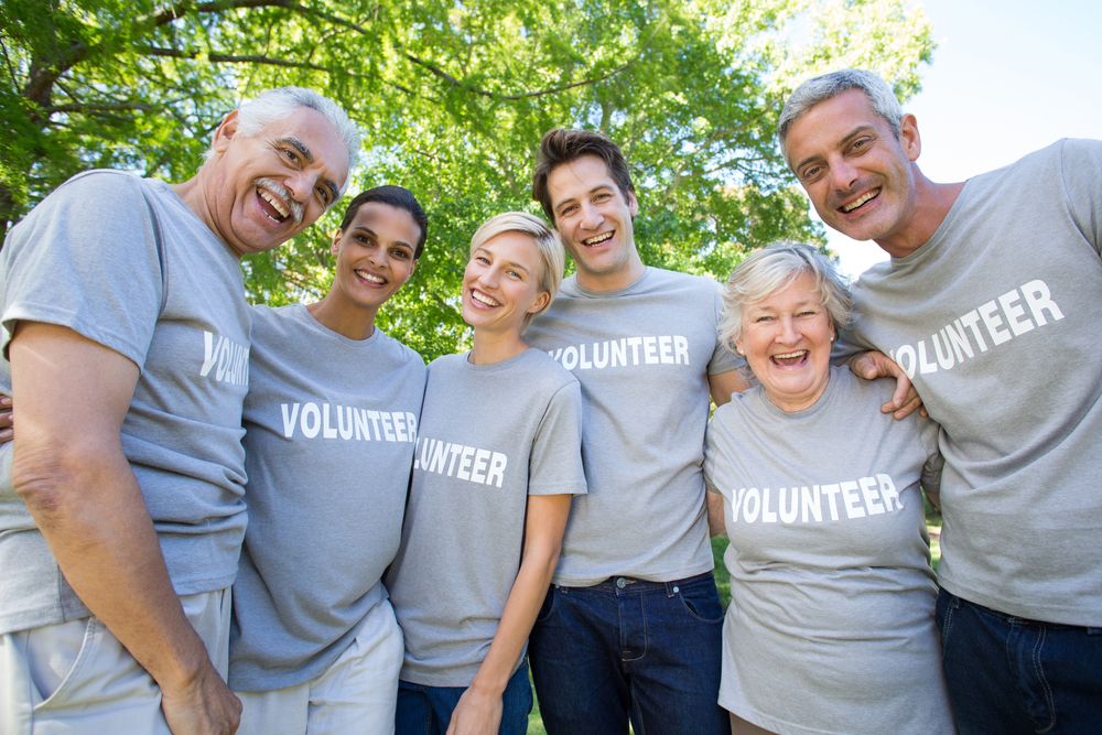 Group of volunteers