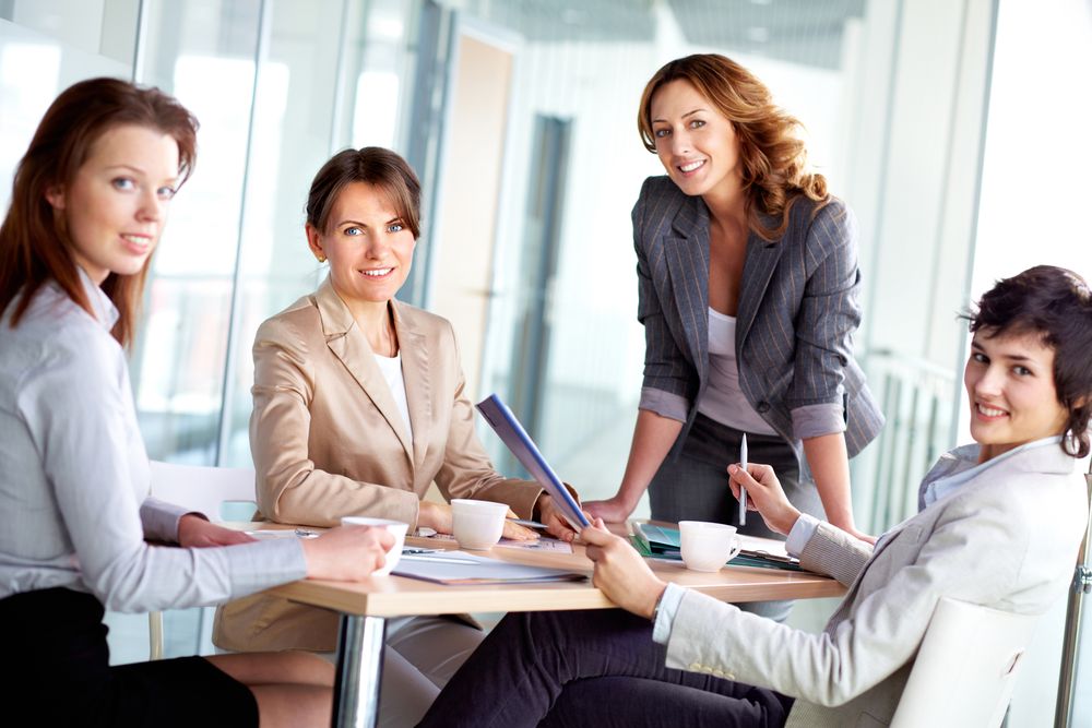 four business women