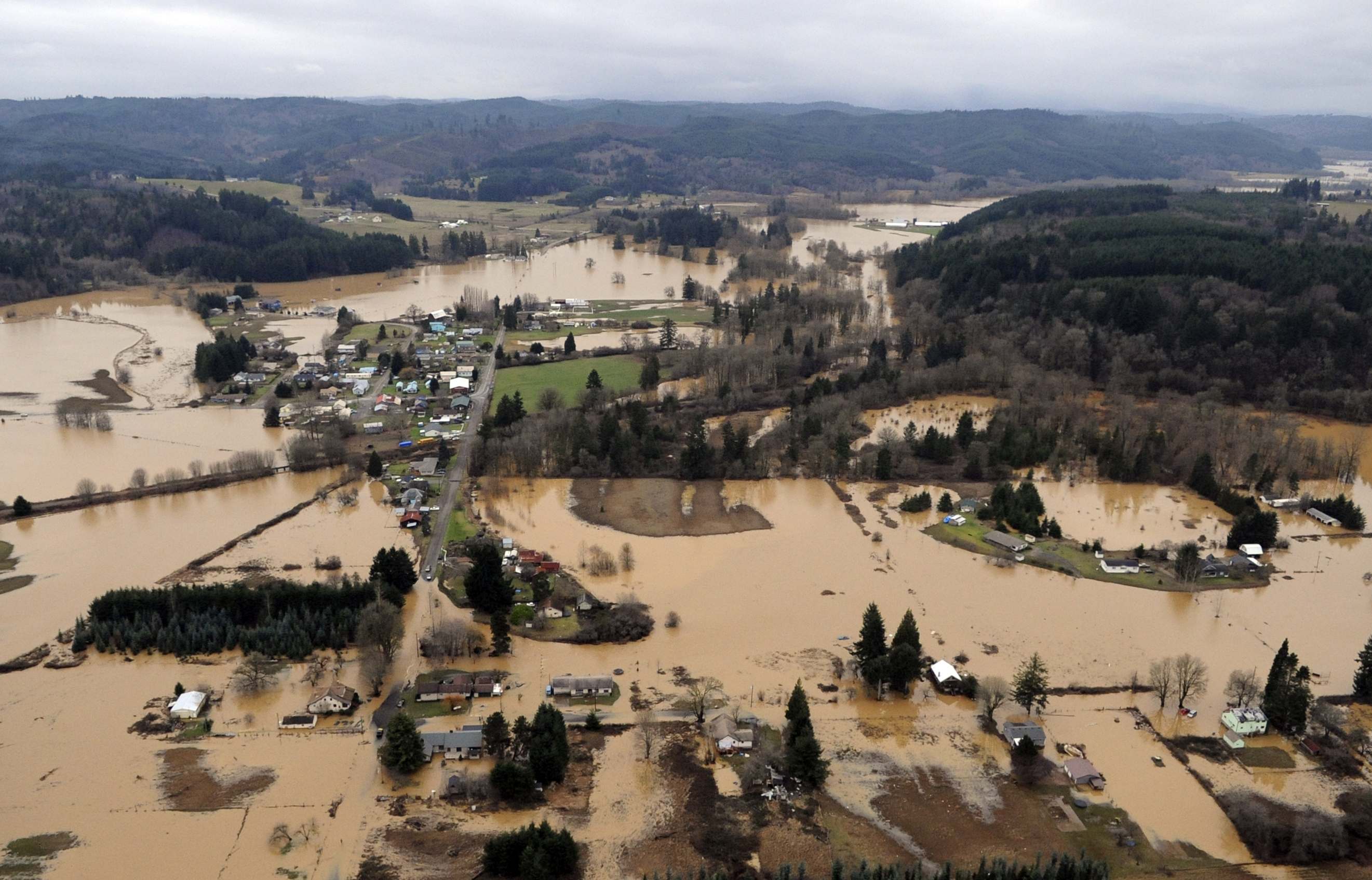 Washington state flood