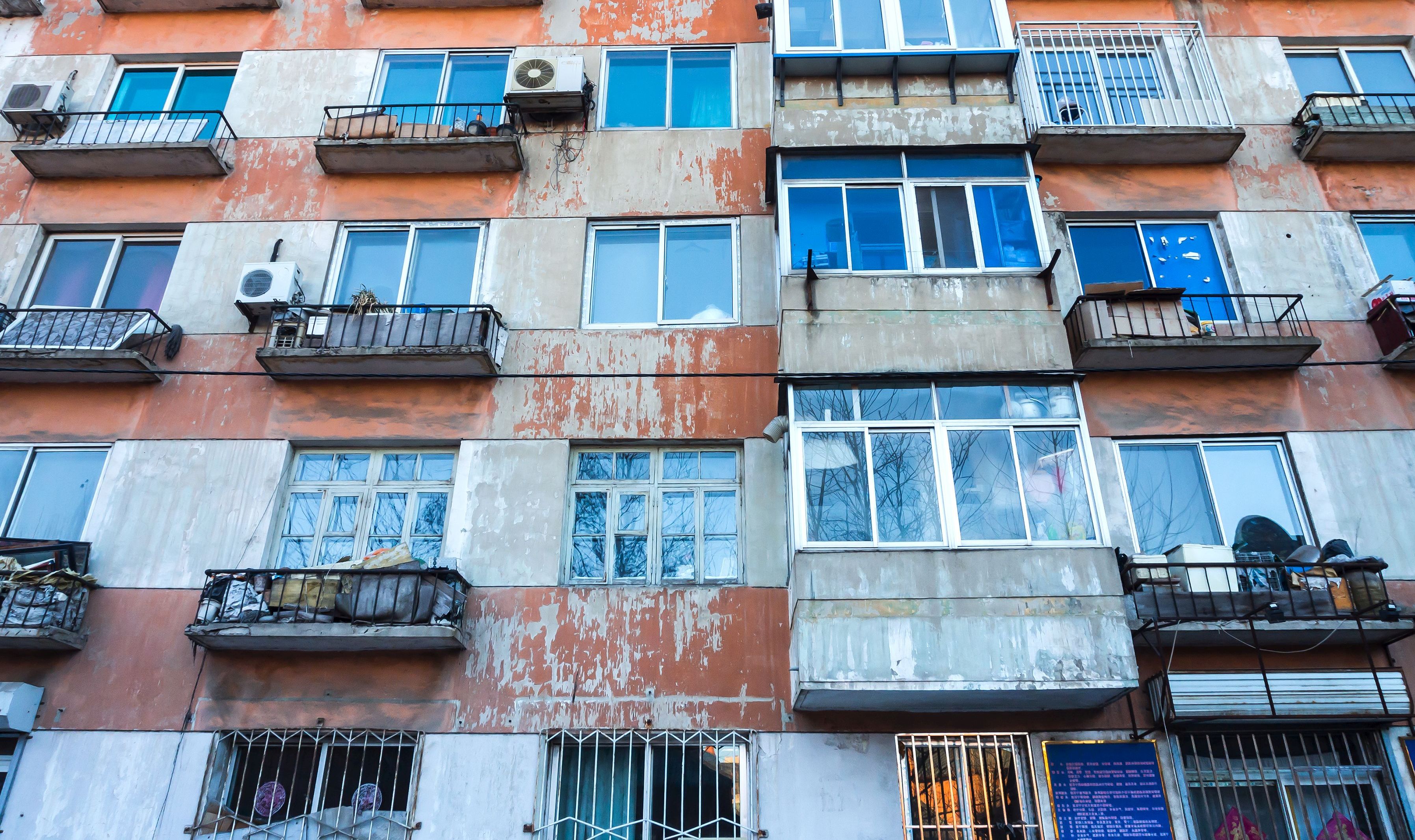 old apartment building