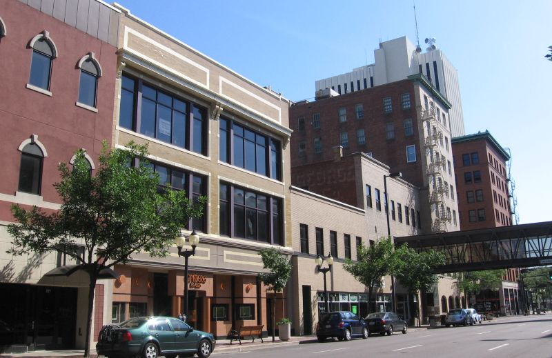 downtown Cedar Rapids, Iowa