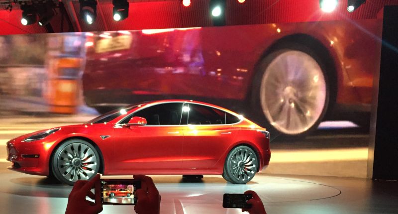 Tesla Model 3 sedan