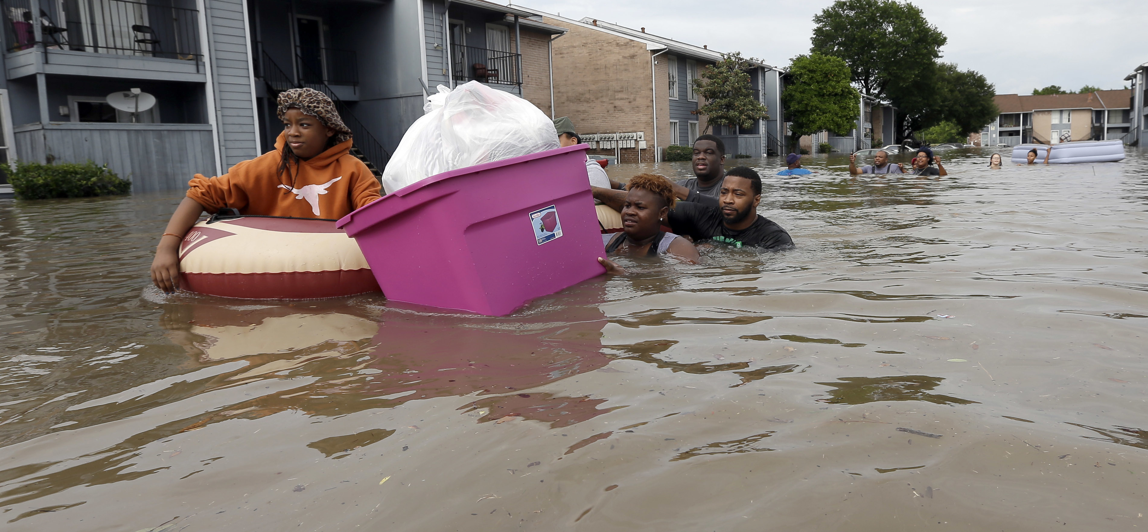 Houston evacuations