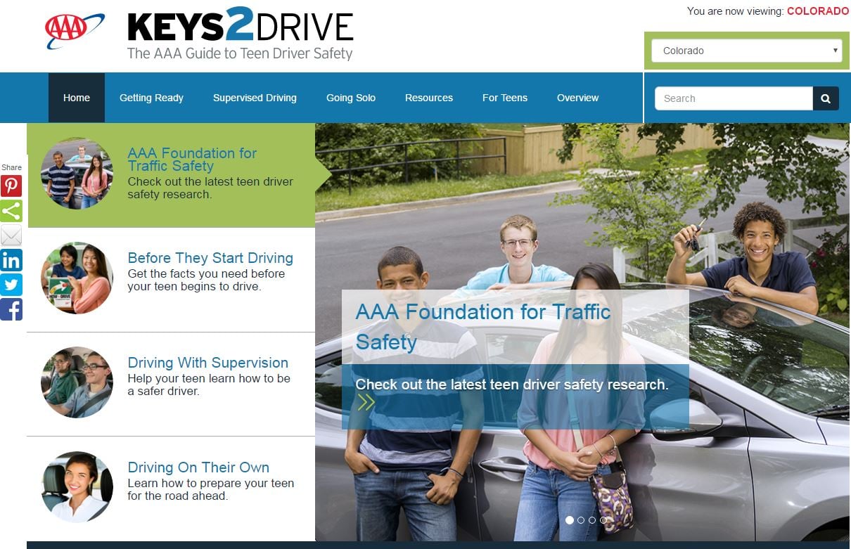 Keys2Drive website