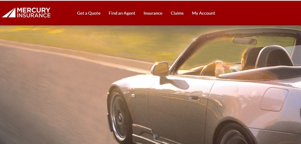 Mercury Insurance website